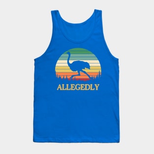 Allegedly Funny Ostrich 1 Tank Top